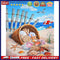 Oil Paint by Numbers Beach Conch Canvas Artwork Living Room Picture Decoratio