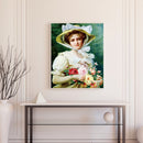 Noblewoman Oil Paint By Numbers Kit DIY Drawing Picture for Adults Home Decor