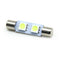 White 5050 2SMD Dome Lamp Festoon Light Car LED Reading Bulbs C5W For 4Pcs
