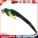 Simulation Parrot Hanging Decals Bird Ornament Gardening Decor Props (Green