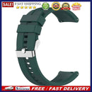 Universal Sports Watch Strap Silicone Replacement Solid Color Smart Wrist B
