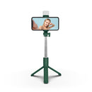Portable Selfie Stick Extendable Holder Selfie Stick Phone Stand with Fill Light