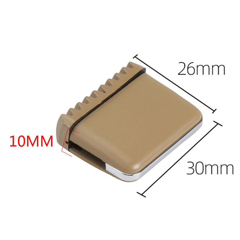 Right/Left A/C Air Vent Tab Clip for Mercedes Benz S300 W220 98-05 (Camel) Newly