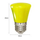 E27 3W LED Crown Energy Saving Light Bulbs Holiday Home Party Lamp (Yellow)