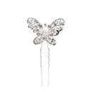 Flower Wedding Accessories Bridesmaid Clip Crystal Comb Bridal Hair Pins