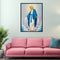 12x16 inch DIY Irregular Drill Diamond Painting Man in Gown Mosaic Picture Gift