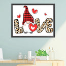 11CT Canvas Embroidery Set Goblin Pattern Stamped Cross Stitch Home Decor Kit