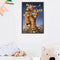 Mr Giraffes Oil Paint By Numbers Kits DIY Canvas Wall Art Picture Home Crafts