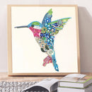 5D Partial Special Shaped Diamond Painting Hummingbird Poster Kit (UP265) Newly
