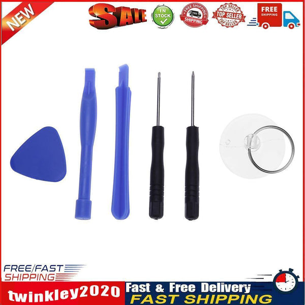 6pcs Cell Phone Screen Opening Pry Repair Tool Kit Screwdriver Tool Set Newly