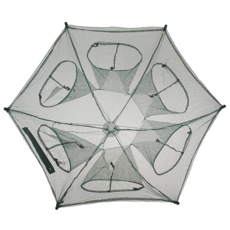 Fish Fishing Nets Automatic Folding Fishing Trap Net Shrimp Cages Nylon