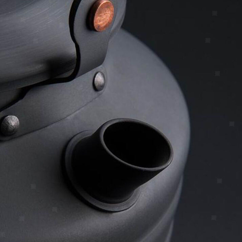 Tragbare Outdoor Aluminium Wasserkocher Tee Kaffee Topf Camping Wandern