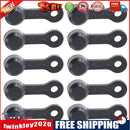 10pcs RISK Bicycle Bleed Nipple Screw Cap Oil Disc Brake Dust Cover (Black)