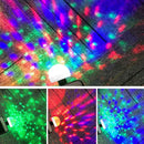 Mini Disco Ball Light, Sound Activated LED Car Atmosphere Stage Lights Newly