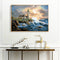 5D DIY Full Drill Diamond Painting Beach Lighthouse Rhinestone Canvas Pictures