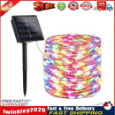 Solar String Lights Waterproof Copper Wire Fairy Lamp (Multicolor 100LED) Newly