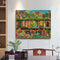 Colorful Gardens Oil Painting By Numbers DIY Frameless Picture On Canvas
