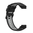 22mm Smart Watch Band for Garmin Forerunner 220 230 Straps (Black Grey) Newly
