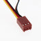Mute 80mm Computer PC Case 3/4 Pin Cooling Fan with Screw Pad for PC CUP  Newly