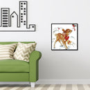 14CT Printed Partial Cross Stitch DIY Little Deer Hand Painting Room Decoration