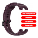 Silicone Watch Strap for Huami Amazfit T-Rex Pro/Amazfit T-Rex (Purple) Newly