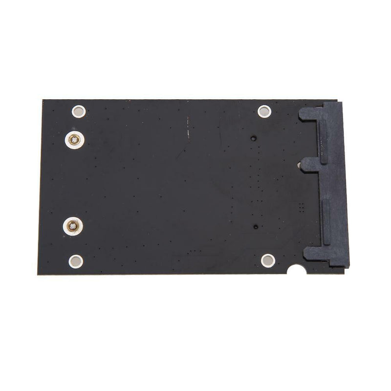 Mini pcie PCI-E mSATA SSD to 2.5" SATA Convertor mSATA-SATA Adapter Card Black