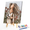 Girl by Garden Oil Paint By Numbers Kit DIY Home Decoration Gift Wall Pictures