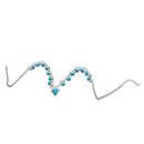 Fashion Turquoise Necklace Retro Boho Flower Beach Statement Choker Jewelry