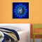 Blue Mandala Frameless DIY Oil Paint by Numbers Kit Picture Canvas Artwork Newly
