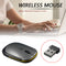 Portable 2.4GHz Wireless Optical Mouse 1600 DPI Adjustable Mice for Laptop PC