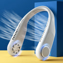USB Silent Hanging Neck Fan Leafless Hands-free Sports Personal Wearable Fans