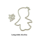 Cute Duck DIY Cutting Die for Scrapbook Embossing Metal Stencil Craft Decor