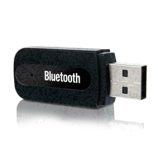 3.5mm AUX To USB Wireless Bluetooth Audio Stereo Car Receiver Hot Adapter U8M7