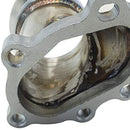 For T25 T28 GT25 GT28 To 2.5" 63mm V-band Clamp Flange Turbo Down Pipe Adapter