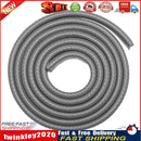 5m Car Door Anti Collision Strip with Steel Disc Scratch Protector (Grey) Newly