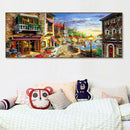 Spot Drill Handicraft Full Drill Diamond Painting Streetscape Mosaic 80x40CM