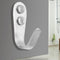 Stainless Steel Door Hook Set with Screws Clothes Hat Wall Hanger (1.5mm)