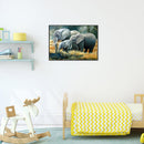 5D DIY Full Drill Diamond Painting Elephant Family Cross Stitch Embroidery