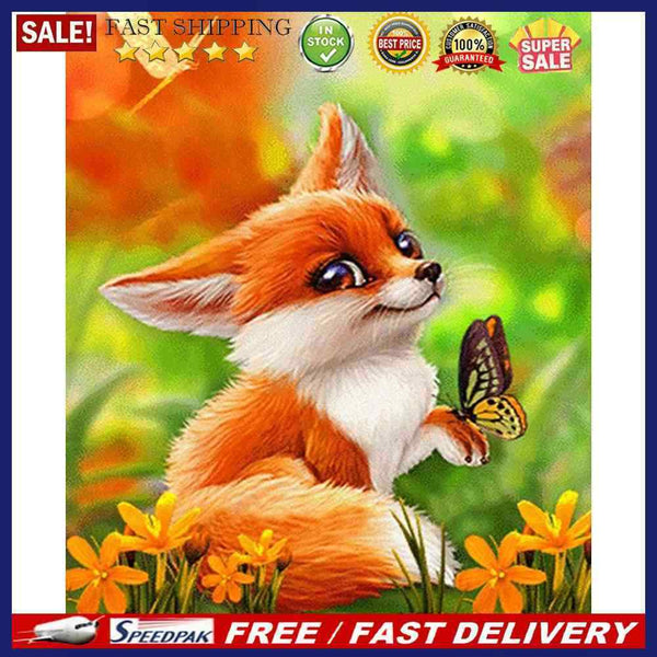 Oil Painting By Numbers Acrylic Handmade Forest Animals Digital Picture Decor