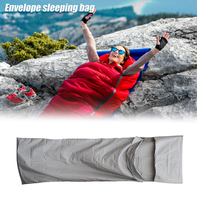 Single Close-Fitting Sleeping Bag Portable Ultralight Sleeping Bag for Traveling
