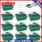 10pcs 12 Holes Planting Seed Starter Tray Kit Plant Germination Box w/ Dome Base