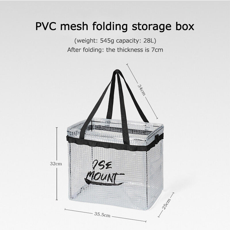 Portable Foldable Camping Container Box Multi-purpose Household Organizer B