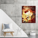 #A Girl Oil Paint By Numbers Kit DIY Acrylic Painting on Canvas Frameless Draw