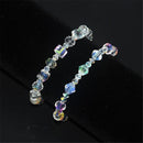 Exquisite Romance Auroras Crystal Bracelet Shinny Link Chain Geometric Shape