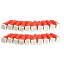 20 PCS Red 37 58 70 73 74 T5 Dashboard 5050SMD LED Mini-Wedge Bulb Light