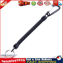 Retractable Spring Rope Camping Anti-lost Keychain Fishing Lanyard (Black) Newly