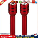 Bling Car Door Lock Knob Aluminum Door Lock Knob Pull Pin 2 Pack (Red) Newly