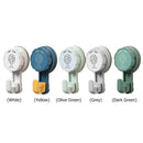 Vacuum Suction Cup Wall Hanging Hook Door Hangers Holder Rack (White)