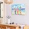 Oil Paint by Numbers Christmas Surfboard Canvas Artwork Living Room Picture Kit