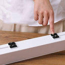 Food Wrap dispenser Foil Cling Film Roll Baking Parchment Holder Plastic M4N1